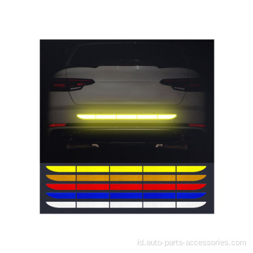 Tail peringatan strip bumper stiker mobil reflektif